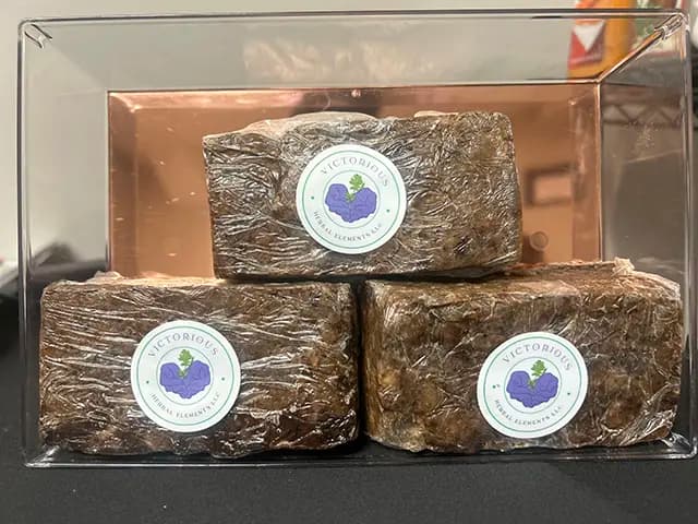 All Natural Herbal Black Soap